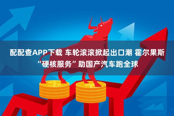 配配查APP下载 车轮滚滚掀起出口潮 霍尔果斯“硬核服务”助国产汽车跑全球
