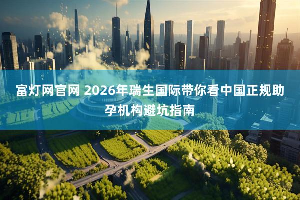 富灯网官网 2026年瑞生国际带你看中国正规助孕机构避坑指南